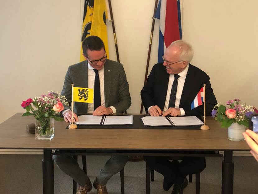 Vlaamse en Nederlandse ministers van landbouw ondertekenen een MoU