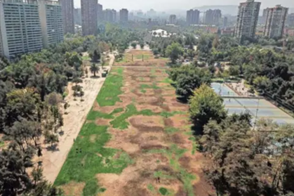 Parque Araucano in Santiago