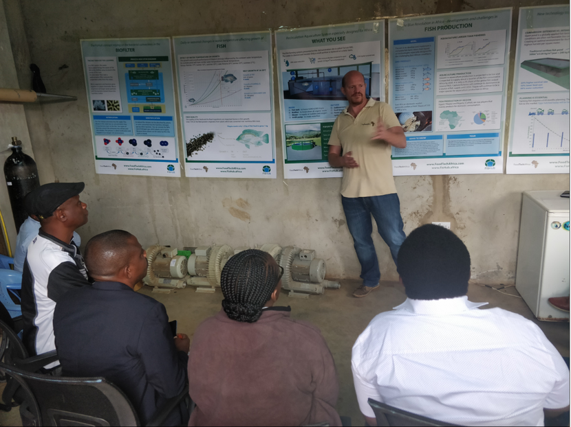 Introducing RAS to the Tanzanian aquaculture working group