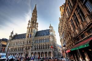 Het stadhuis van Brussel