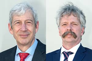 Wouter Verhey en Henk Stigter