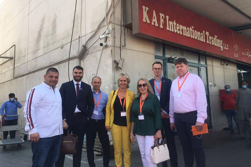 Bezoek aan groentedistributeur KAF International Trading L.L.C.