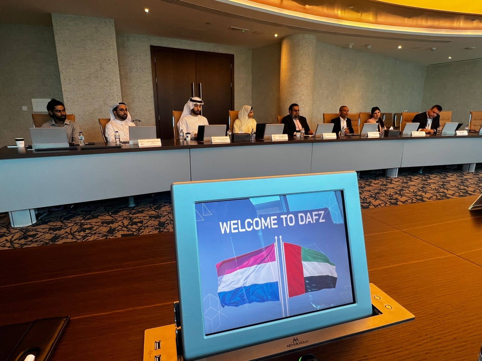 UAE DAFZ meeting - fact finiding mission