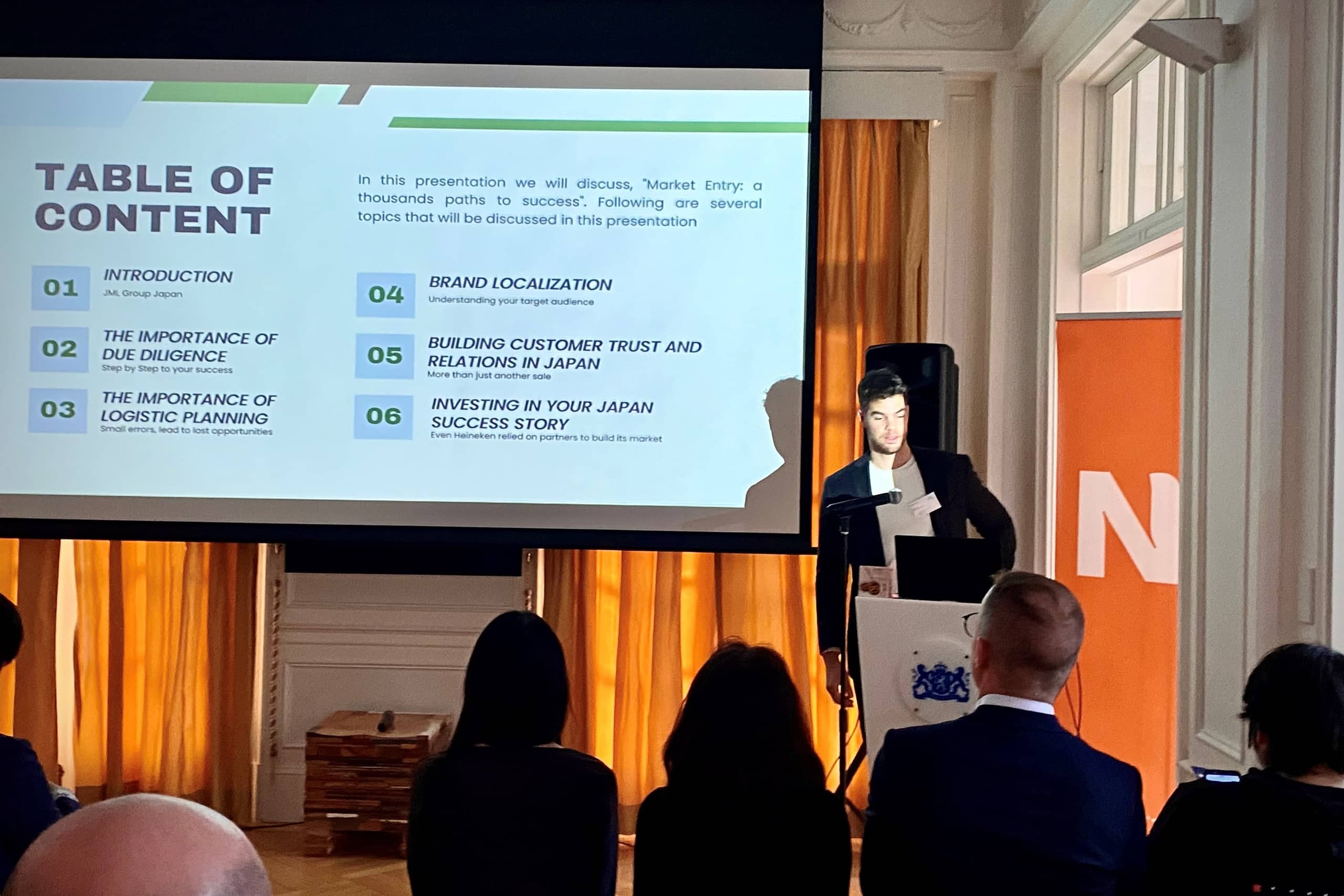 Mr Fernando Lira, JML Japan