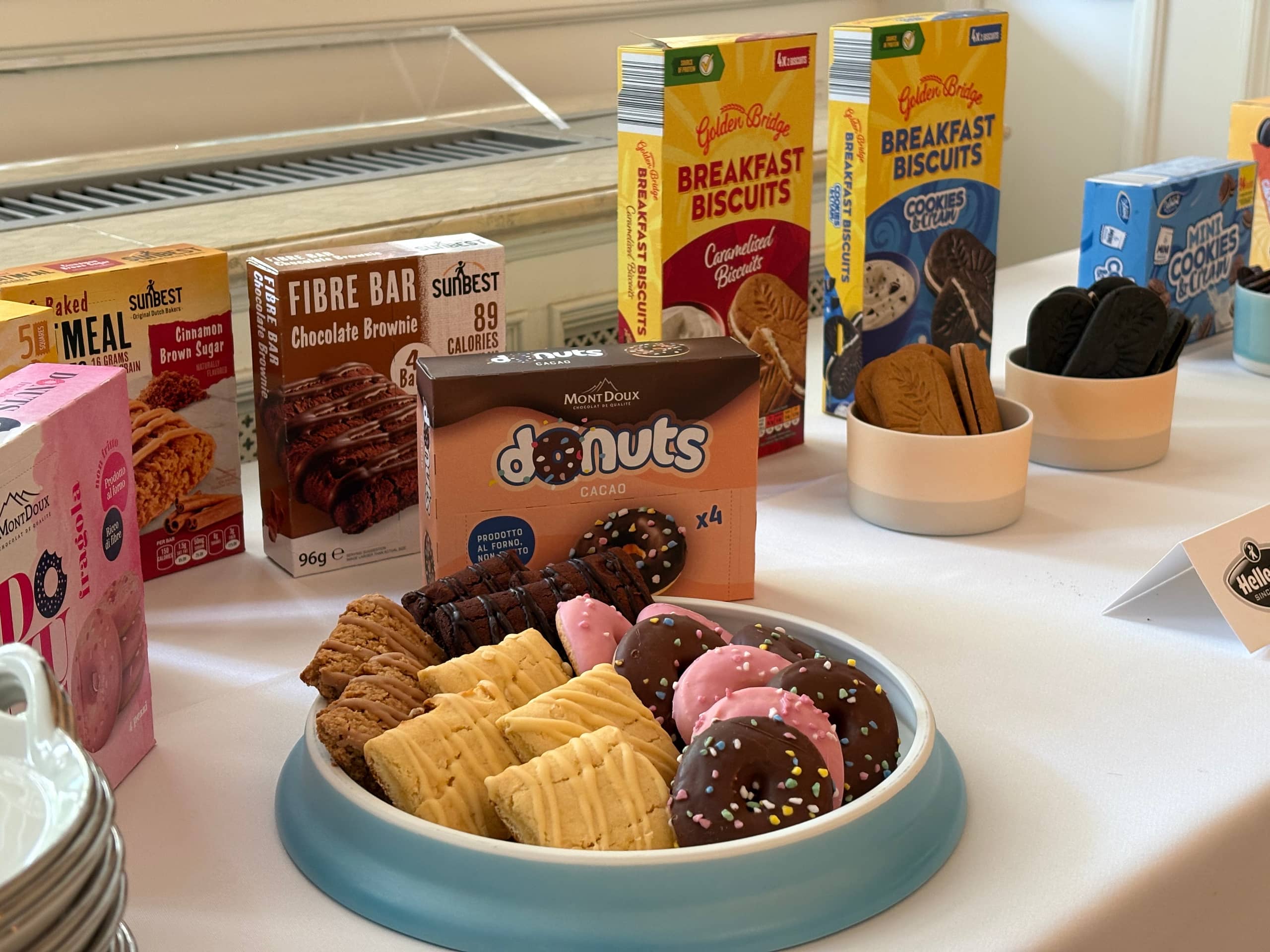 Hellema's healthy cookies and doughnuts