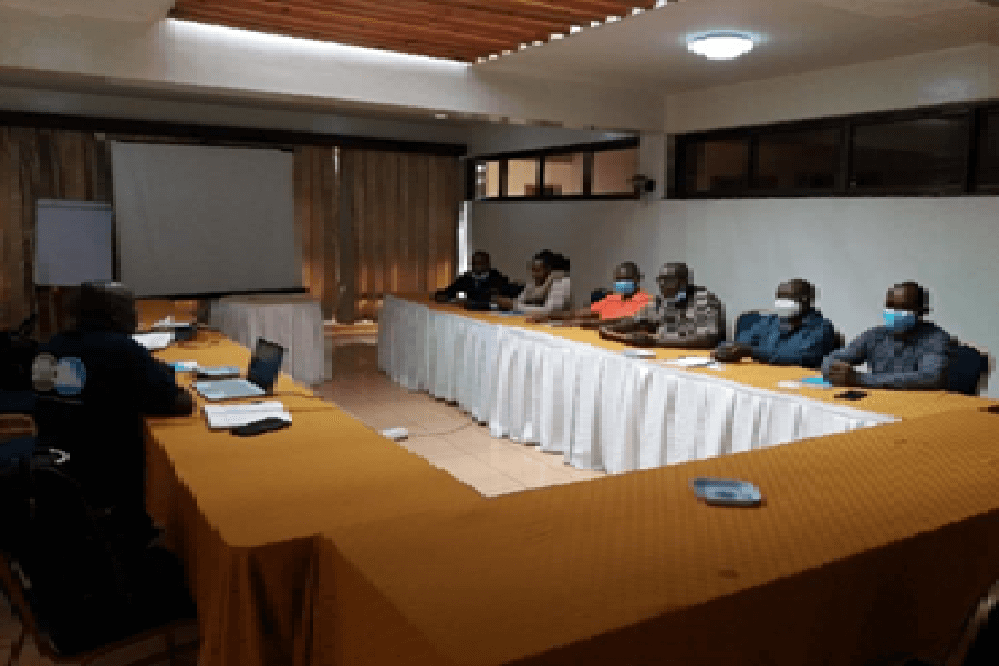 A section of Nakuru County inseminators during an FGD interview in 2022