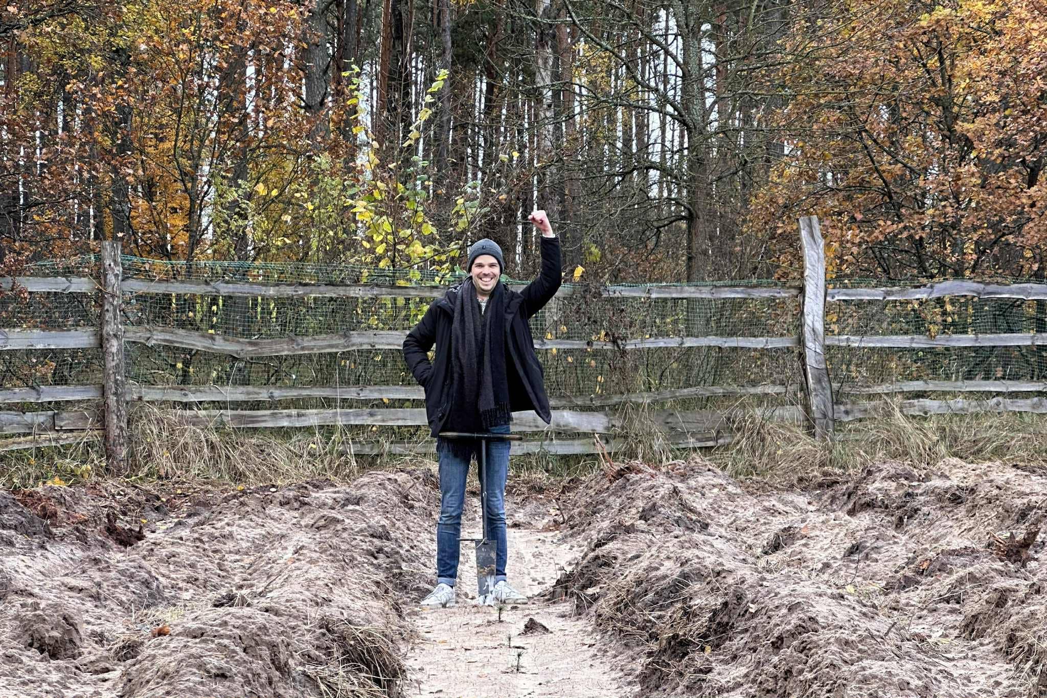 Tree planting Beremytske, Ukraine