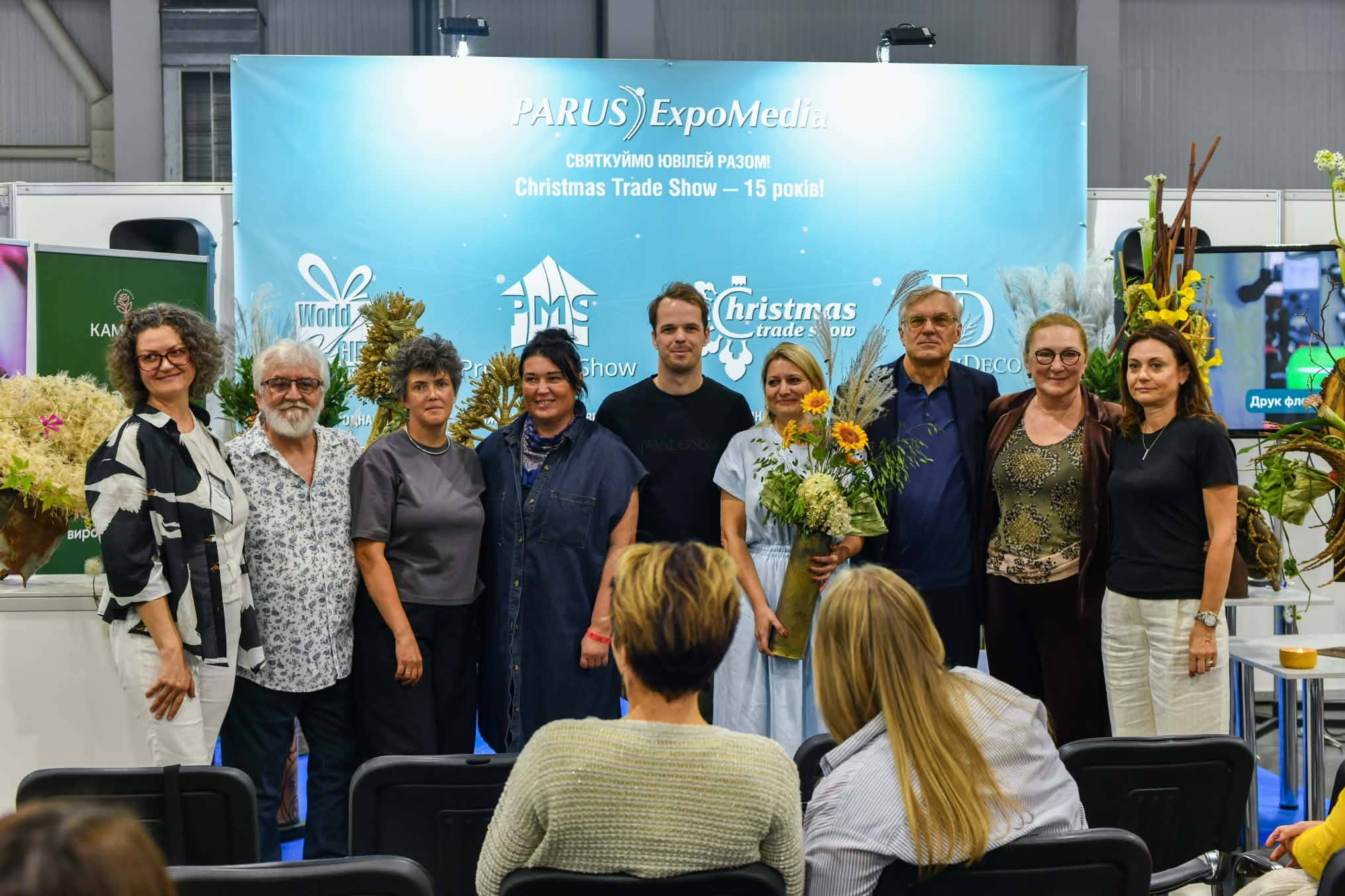 Awarding ceremony floristic competition