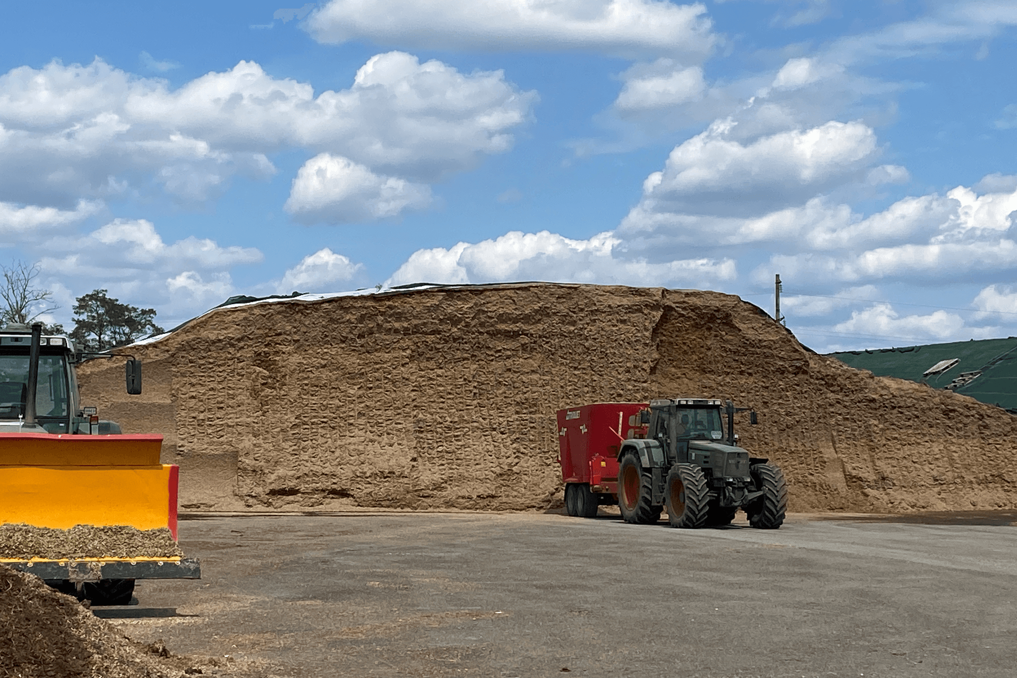Silage storage at Rozvolozhzhya