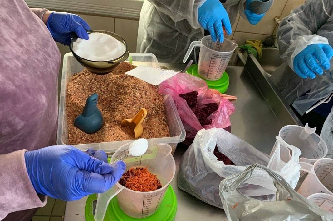 dry borsch made in Kolomyia