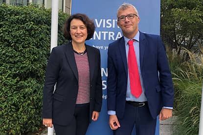 Ontmoeting met Marion Jansen, directeur Trade- and Agriculture van de OESO.