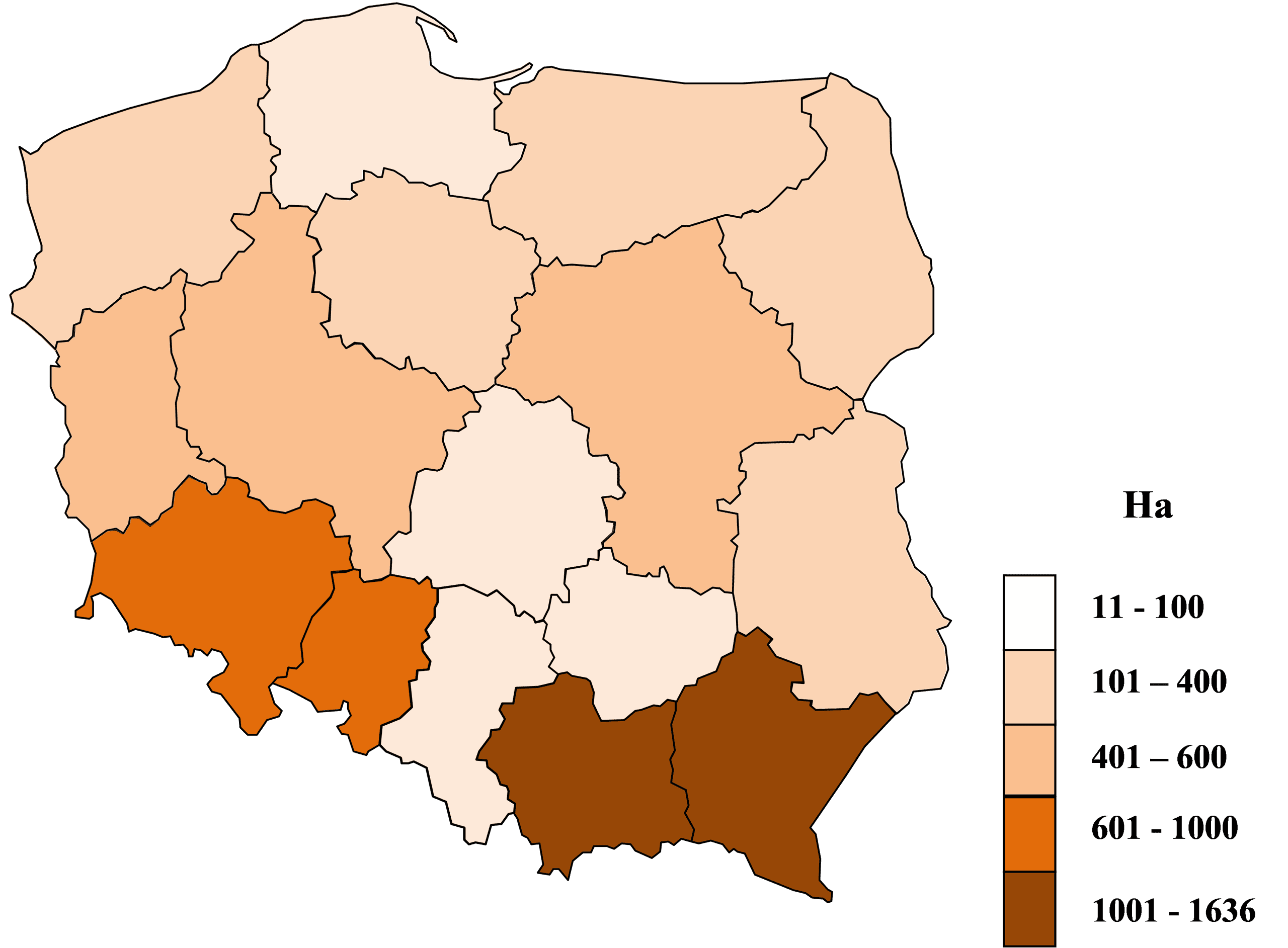 Sojabonen (7.924 ha)