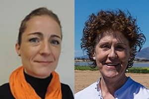 Mariëtte van den Arend en María Sarazá