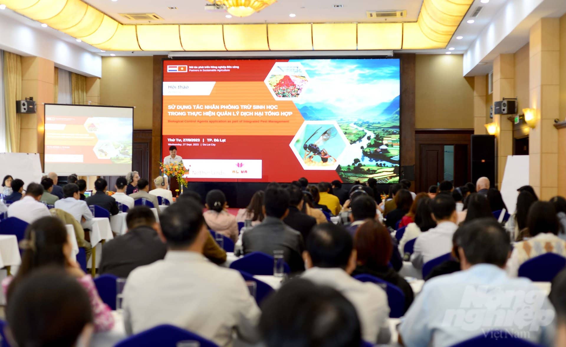 A presentation during HortEx Vietnam 2025