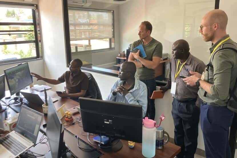 GPS Data analysis and farmer plot registration in preparation of EUDR at UGACOF Uganda.