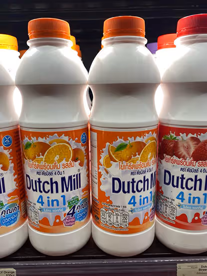Drinkyoghurt van Thais zuivelbedrijf