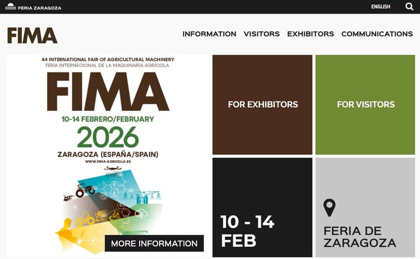 Ten Fair 44th FIMA 2026 (International Fair of Agricultural Machinery ...