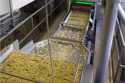 Verwerkende aardappelindustrie