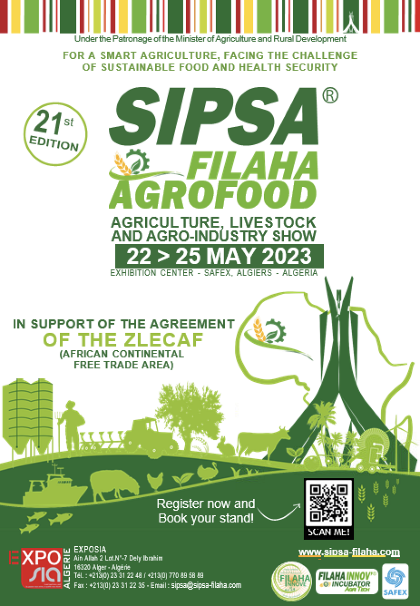 SIPSA-FILAHA AGROFOOD 2023 flyer