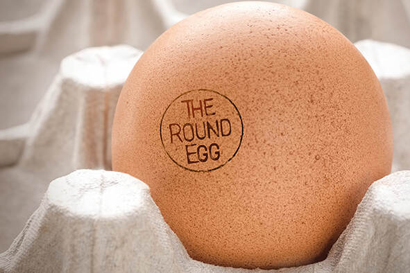 Round egg