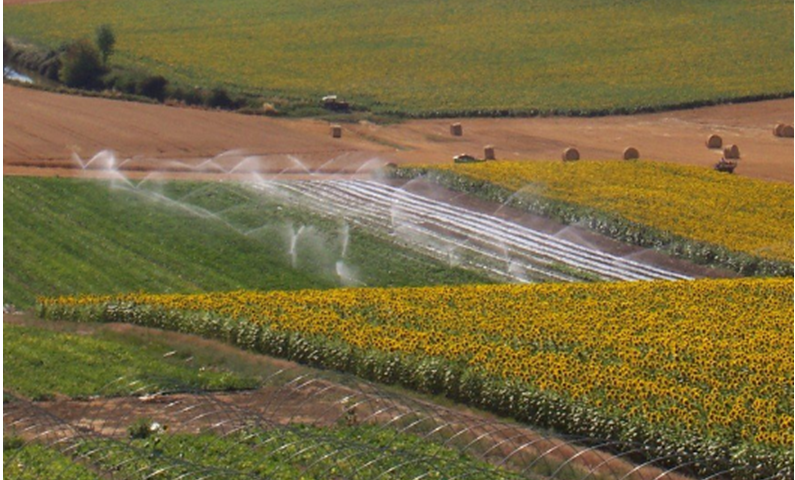 België irrigatie landbouw