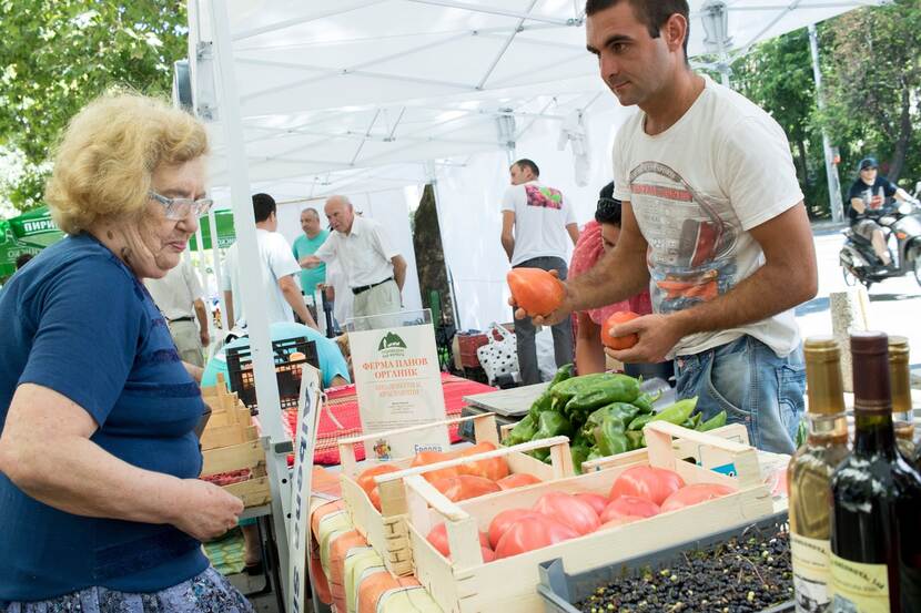 Farmers' market Bulgaria