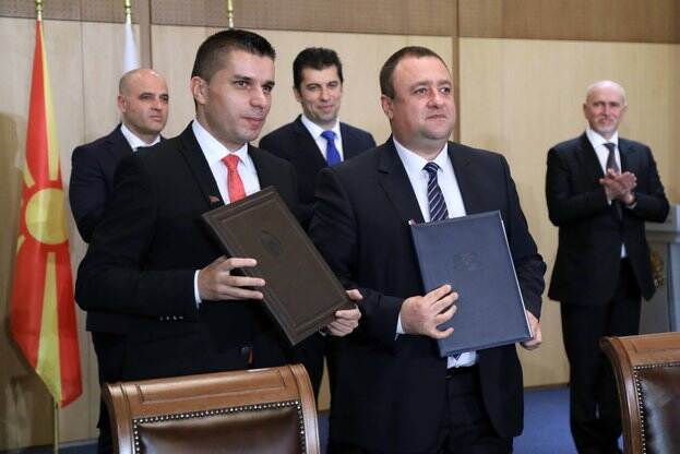 Agriculture Minister Ivan Ivanov and North Macedonia's Minister of Agriculture, Forestry and Water Economy Ljupco Nikolovski signed a Memorandum of Understanding