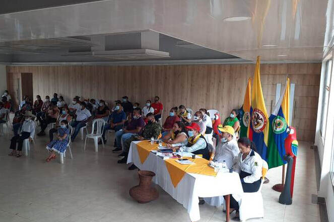 Property titles were handed out during an official ceremony in the municipality of Cumaribo (Vichada)