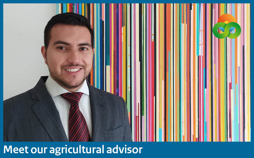 Agricultural advisor Andrés Santana Bonilla