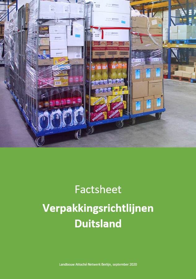 Factsheet verpakkingsrichtlijnen Duitsland