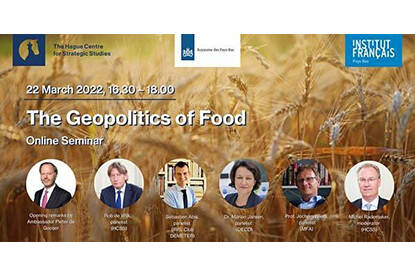 Webinar The geoplitics of food