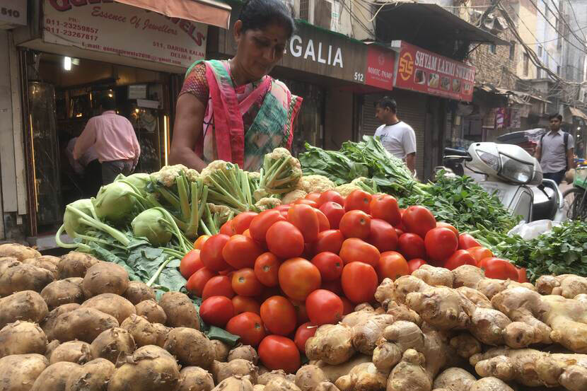 India groentemarkt
