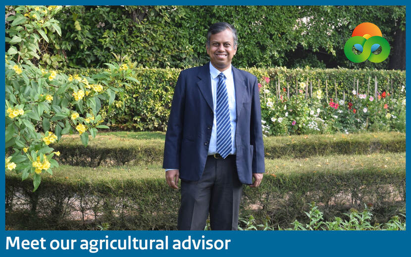 Agricultural advisor Sritanu Chatterjee