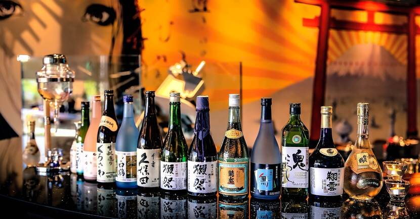 Sake Japanese rice wine