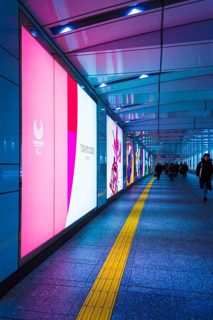 Tokyo Olympics advertisement