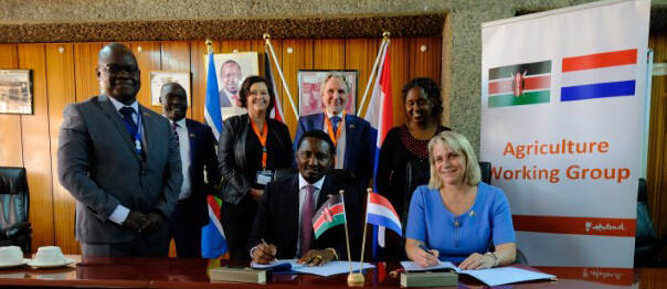 Start landbouwwerkgroep tussen Kenia en Nederland, april 2019
