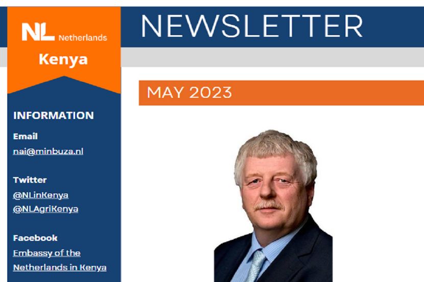 Cover page newsletter 1 of 2023 Kenya