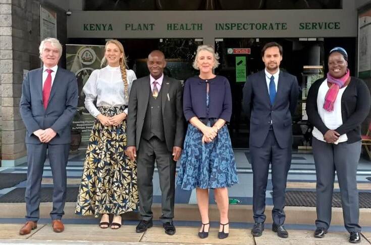 The Phytosanitary and Electronic certification Netherlands mission to Kenya in December 2022