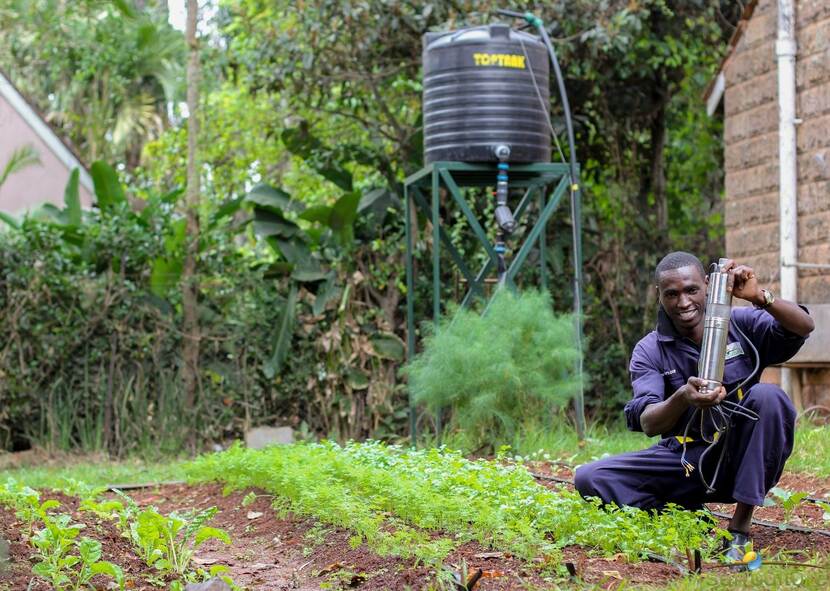 SunCulture drip irrigation system