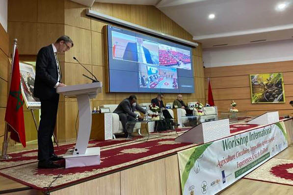 Ambassadeur Roodenburg opent de International Workshop on Circular Agriculture in Meknes