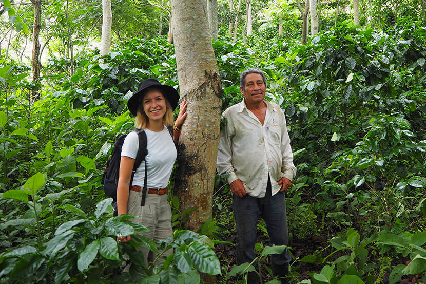 Projectbezoek van Trees For All in Chiapas
