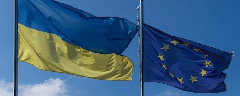 EU Ukraine flag