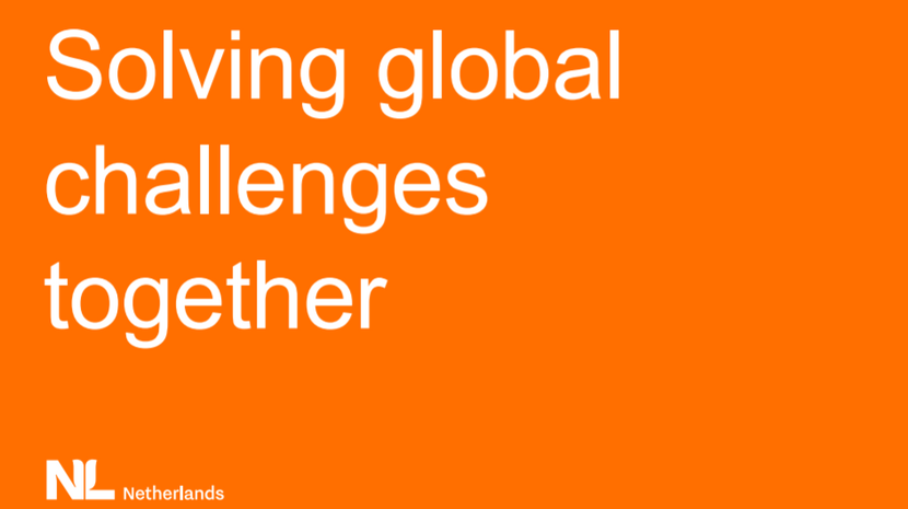 Solving global challenges together