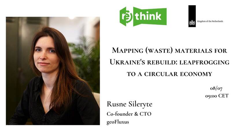 Mapping (waste) materials for Ukraine's rebuild
