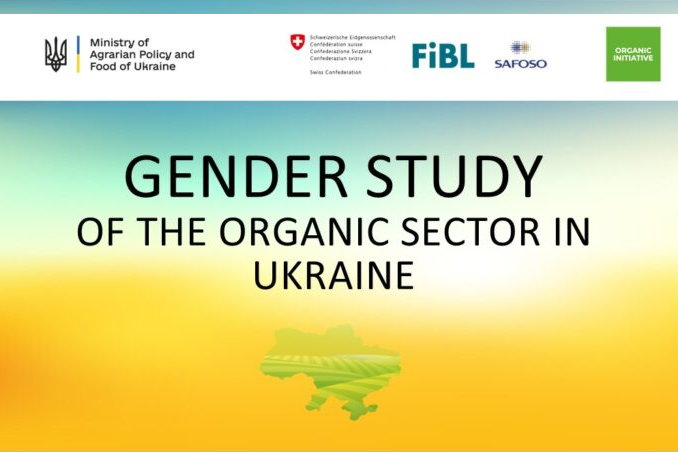 Gender study organic sector of Ukraine