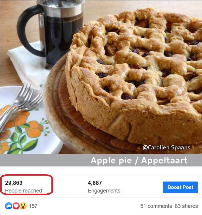 Dutch Food Calendar Apple pie