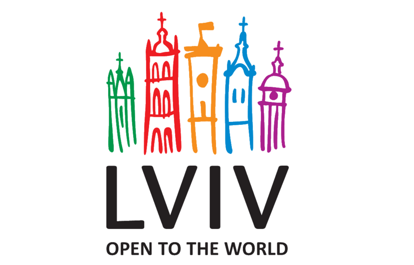 Logo city Lviv Western Ukraine