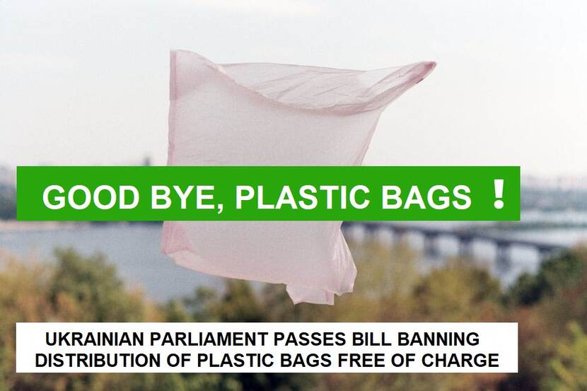 Ban of plastic bags in Ukraine
