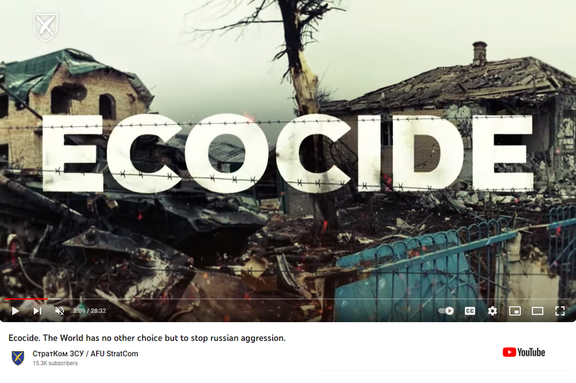 Ecocide in Ukraine