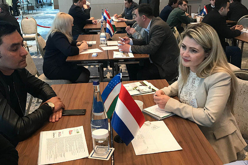 B2B matchmeetings between Dutch and Uzbek agribusinesses